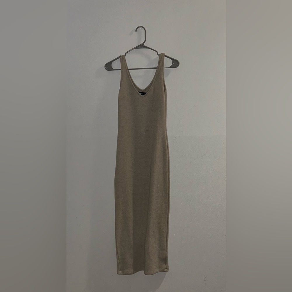 Cute wool knit sweater dress